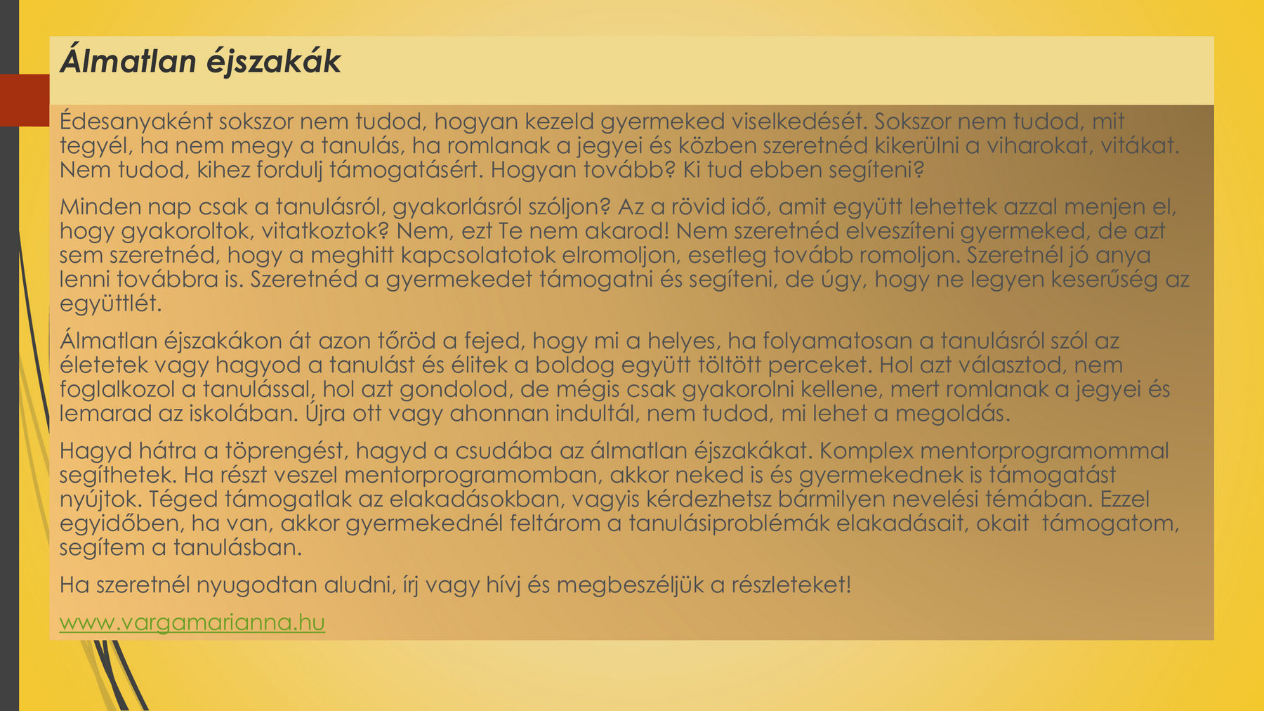 Álmatlan éjszakák
